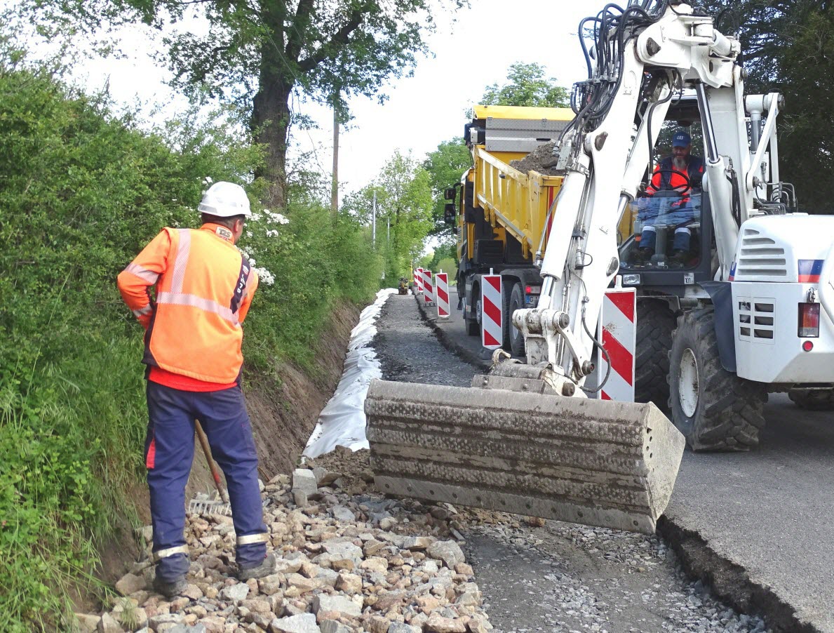 travaux carrefour